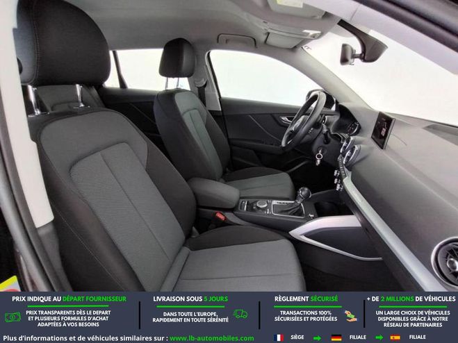 Audi Q2 TFSI 116 ch BVA Noir M�tallique de 2019