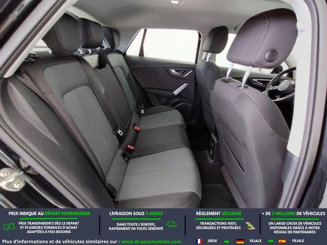 Audi Q2 TFSI 116 ch BVA Noir M�tallique de 2019