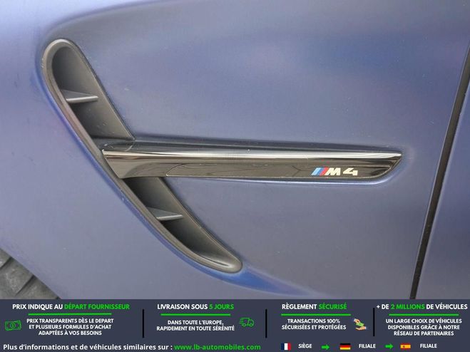 BMW M4 450ch BVA Bleu M�tallique Mate de 2019