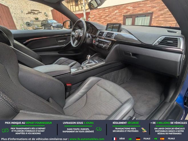 BMW M4 450ch BVA Bleu M�tallique Mate de 2019