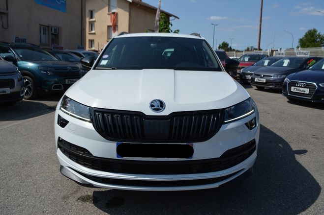 Skoda Karoq 2.0 TSI ACT 190CH SPORTLINE 4X4 DSG EURO BLANC de 2019