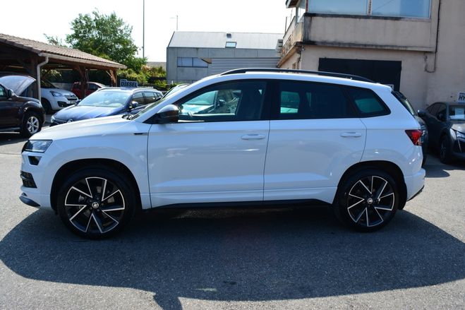 Skoda Karoq 2.0 TSI ACT 190CH SPORTLINE 4X4 DSG EURO BLANC de 2019