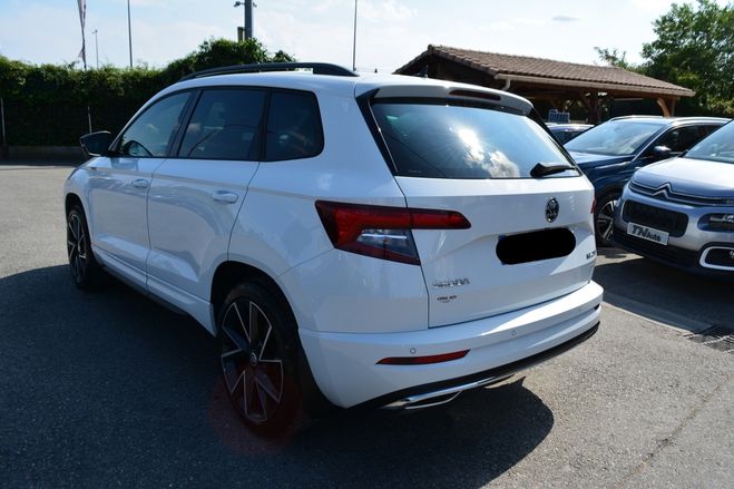 Skoda Karoq 2.0 TSI ACT 190CH SPORTLINE 4X4 DSG EURO BLANC de 2019