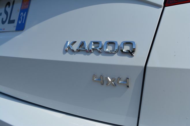 Skoda Karoq 2.0 TSI ACT 190CH SPORTLINE 4X4 DSG EURO BLANC de 2019