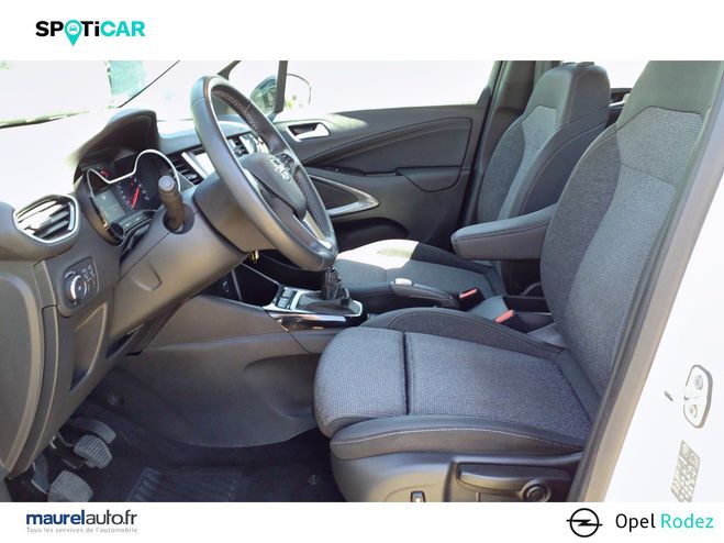 Opel CROSSLAND Crossland 1.2 Turbo 110 ch BVM6 Elegance White de 2022