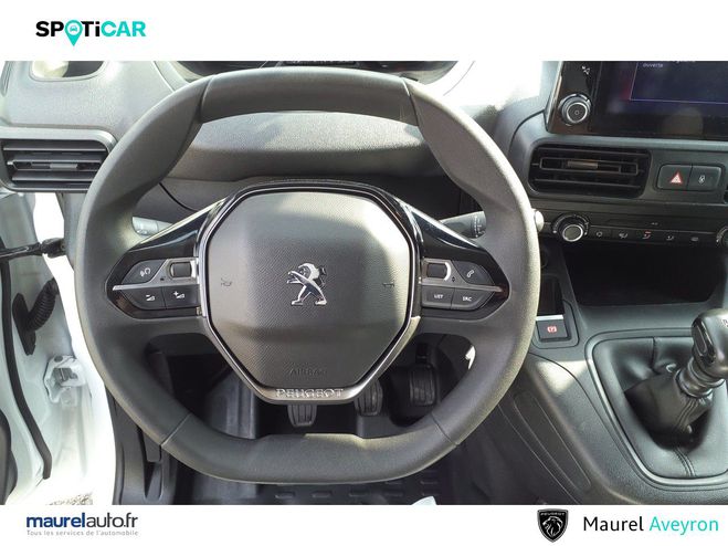 Peugeot Partner PARTNER FOURGON STANDARD 650 KG BLUEHDI  White de 2022