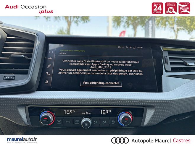 Audi A1 A1 Sportback 30 TFSI 116 ch S tronic 7 S Black de 2025