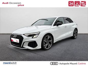  Voir d&eacute;tails -Audi A3 A3 Sportback 35 TDI 150 S tronic 7 S Lin &agrave; Castres (81)