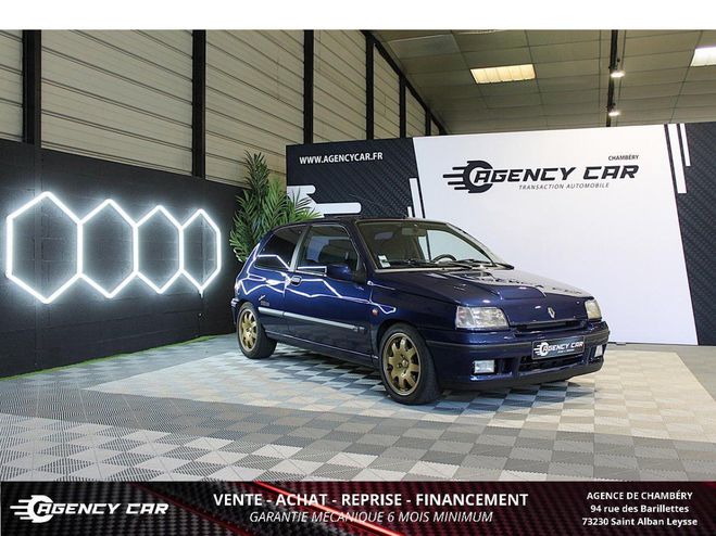 Renault Clio Williams Swiss champion 2.0i 16V/ restau BLEU FONCE de 1996