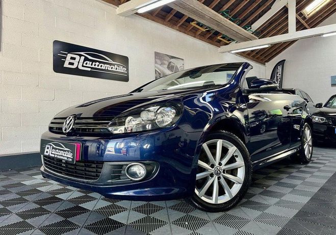Volkswagen Golf Cabriolet 1.2 16V TSI DSG BlueMotion 105 Bleu de 2015