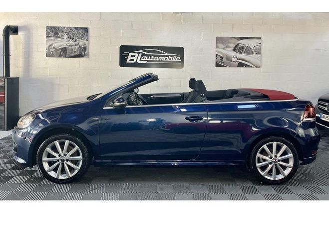 Volkswagen Golf Cabriolet 1.2 16V TSI DSG BlueMotion 105 Bleu de 2015