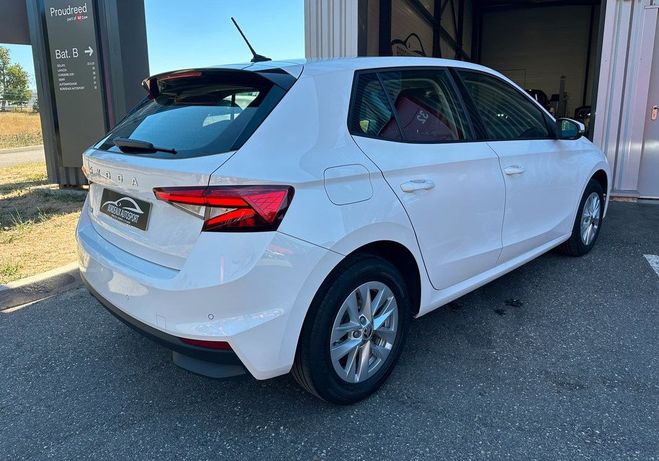 Skoda Fabia 1.0 TSi Evo2 116ch Selection DSG7 5p S&S Blanc de 2024