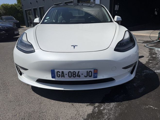 Tesla Model 3 DUAL MOTOR AWD GRANDE AUTONOMIE Blanc Nacr� de 2021