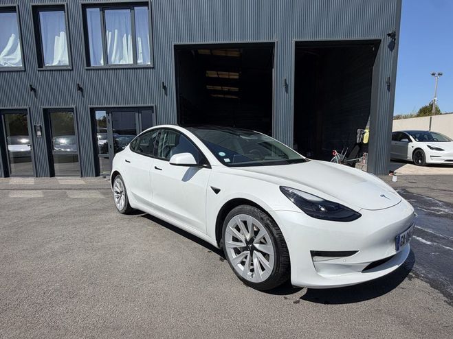 Tesla Model 3 DUAL MOTOR AWD GRANDE AUTONOMIE Blanc Nacr� de 2021