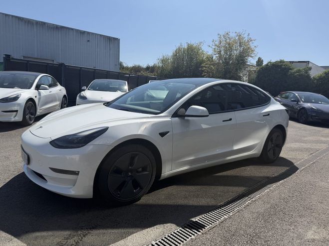 Tesla Model 3 DUAL MOTOR AWD GRANDE AUTONOMIE Blanc Nacr� de 2021