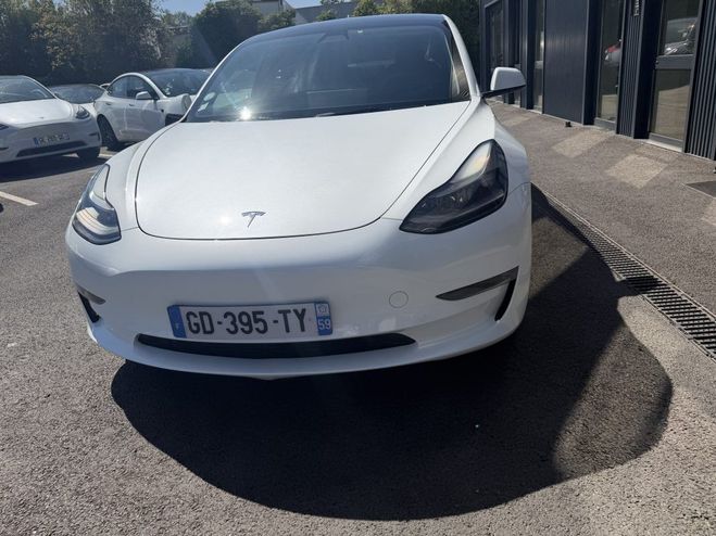 Tesla Model 3 DUAL MOTOR AWD GRANDE AUTONOMIE Blanc Nacr� de 2021