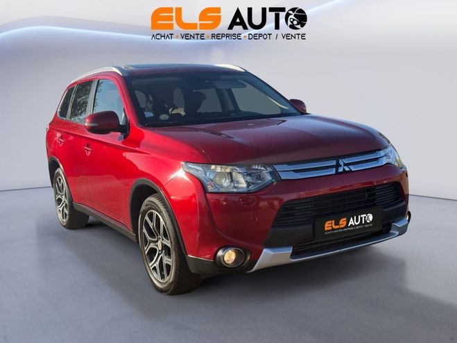 Mitsubishi Outlander 2.2 DI-D150ch INVITE 7Places Rouge M�tallis� de 2015