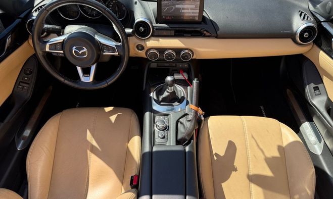 Mazda MX5 5 mx5 roadster 1.5 skyactiv-g 130 ch che Noir de 2018