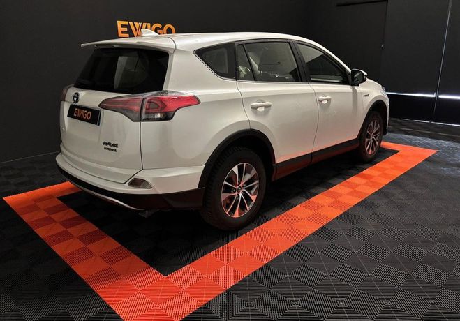 Toyota RAV 4 RAV-4 155 HYBRID DYNAMIC 4X4 CVT CLIM GP Blanc de 2016
