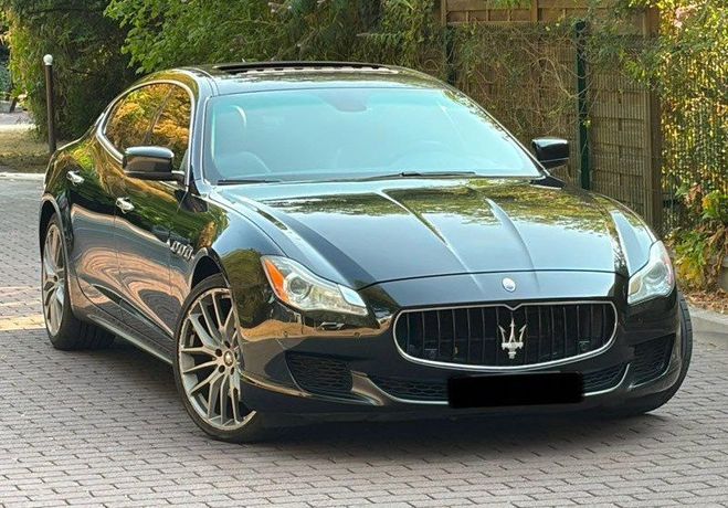 Maserati Quattroporte 3.0 V6 410CV Q4 Ann�e 2013 Noir de 2013