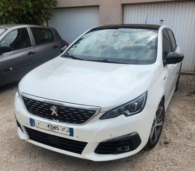 Peugeot 308 1.5 BLUEHDI 130CH S&S GT LINE EAT8 Blanc de 2019