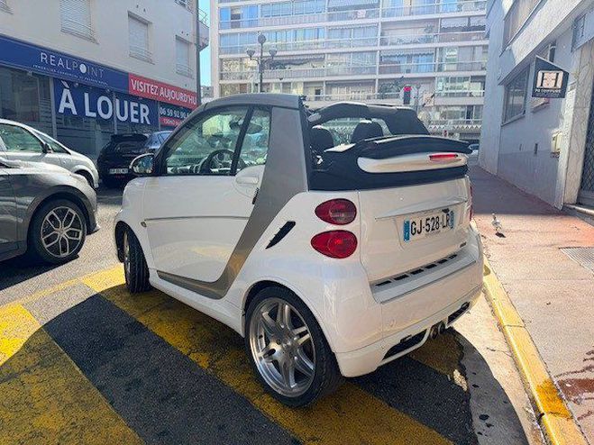 Smart Fortwo CABRIOLET 98CH BRABUS XCLUSIVE Blanc de 2009