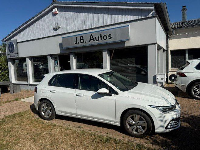 Volkswagen Golf 8 TDI 116 CH DSG LIFE APP CONNECT BLANC de 