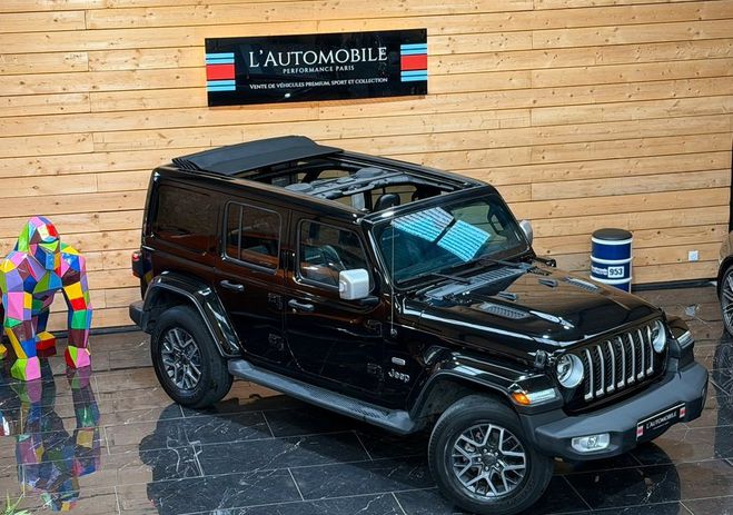 Jeep Wrangler iv (2) unlimited 4xe 2.0 l t 380 phev 4x Noir de 2023