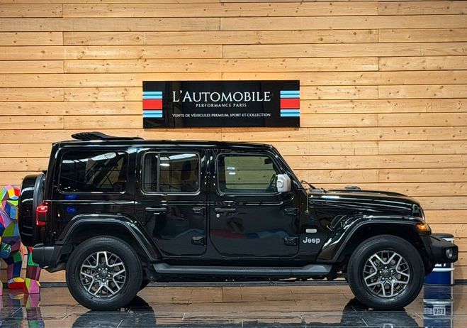 Jeep Wrangler iv (2) unlimited 4xe 2.0 l t 380 phev 4x Noir de 2023