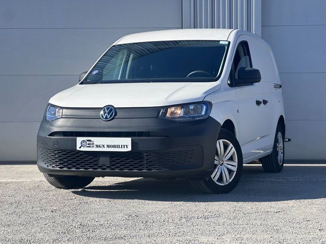 Volkswagen Caddy TSI 114 1�re main �quip� alimentaire m�d BLANC de 2022