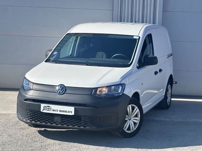 Volkswagen Caddy TSI 114 1�re main �quip� alimentaire m�d BLANC de 2022