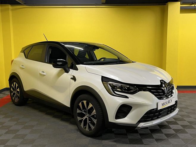 Renault Captur 1.0 Tce - 100CV BVM6 - GPL Evolution 1er BLANC NACRE TOIT NOIR de 2022
