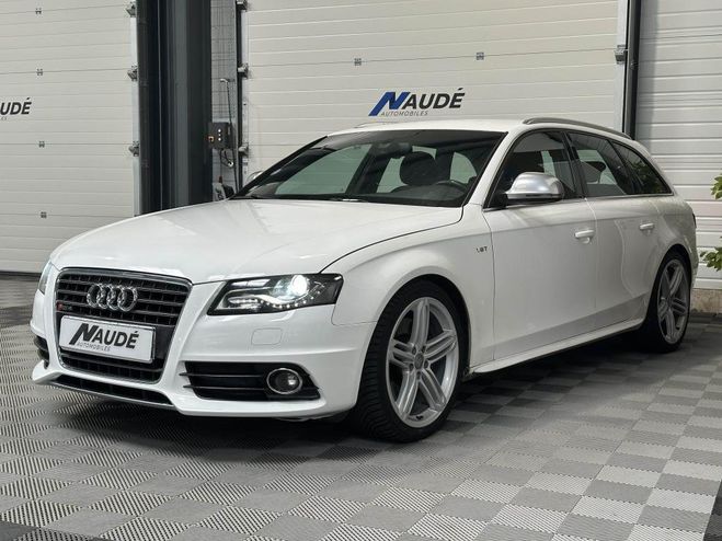Audi S4 Avant Quattro 3.0 V6 TFSI 333ch BLANC de 2009