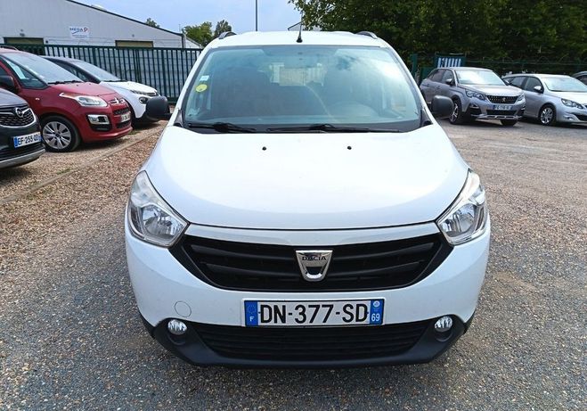 Dacia Lodgy 1.5 DCI 110cv 7 PLACES SILVER LINE Blanc de 2015