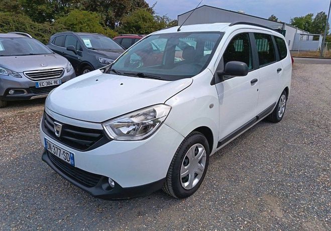 Dacia Lodgy 1.5 DCI 110cv 7 PLACES SILVER LINE Blanc de 2015