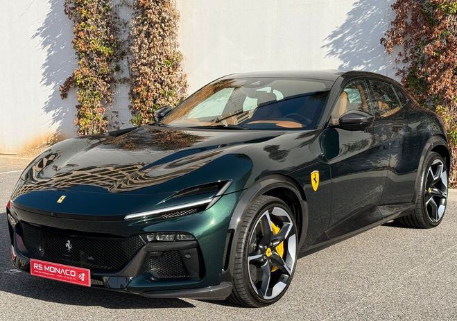 Ferrari Purosangue 6.5 v12 725 immatriculation fran�aise Vert de 2024