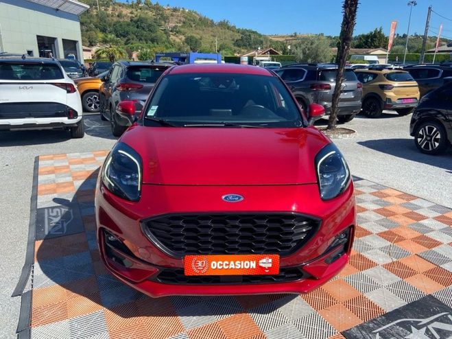 Ford Puma 1.0 Hybrid 125 BVA ST LINE Cam�ra Pack C Rouge Fonc� de 2022