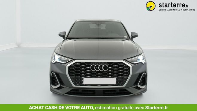 Audi Q3 Sportback 35 TDI 150 ch S tronic 7 S lin Gris de 2021