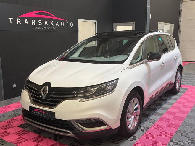 Renault Espace V dCi 160 CV Finition Zen Blanc de 2015