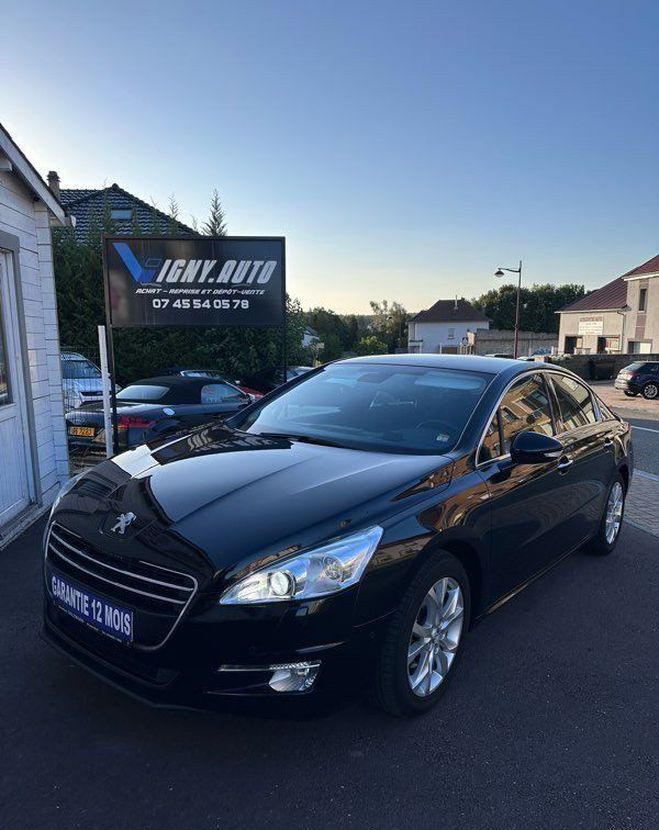 Peugeot 508 F�LINE 2.0 HDi 163 CV PREMI�RE MAIN Noir de 2012
