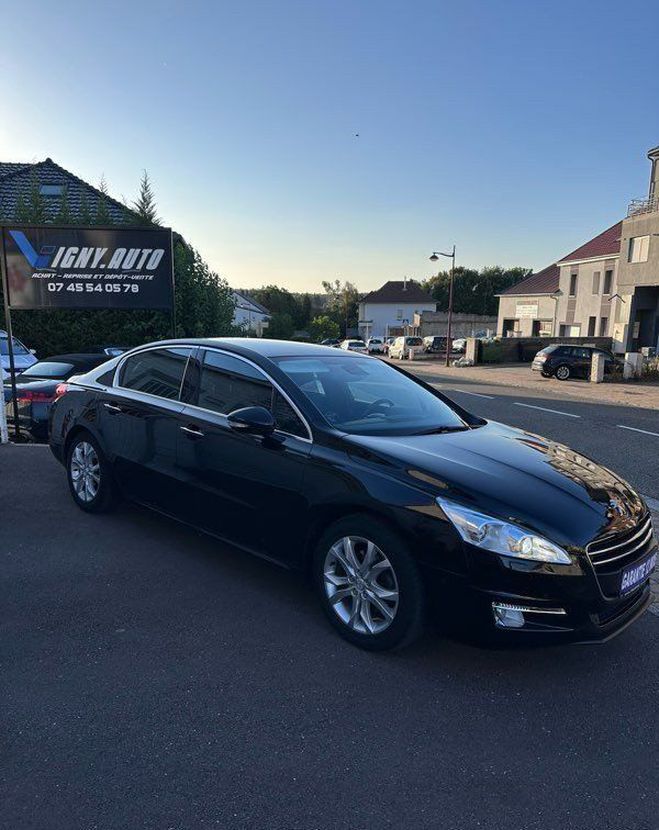 Peugeot 508 F�LINE 2.0 HDi 163 CV PREMI�RE MAIN Noir de 2012