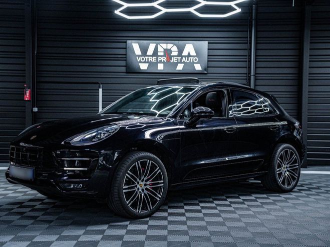 Porsche Macan Turbo 3.6 V6 400 ch PDK ? Pack Sport Chr Noir de 2018