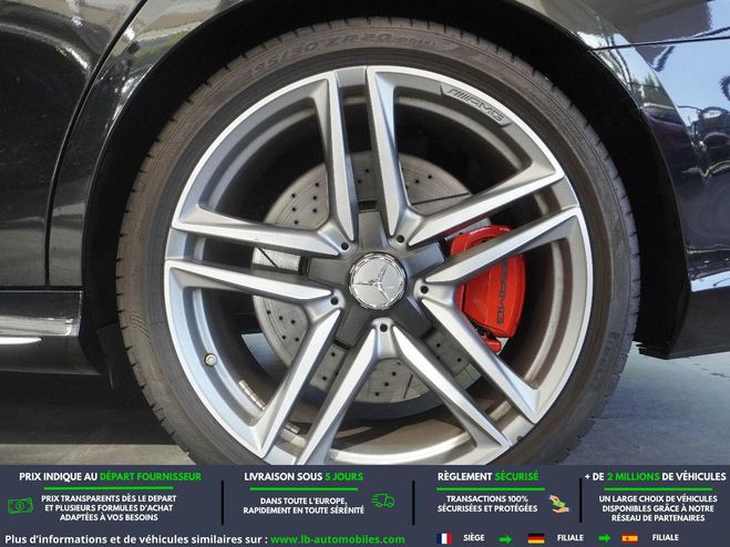 Mercedes Classe E 63 AMG BVA Noir M�tallique de 2018