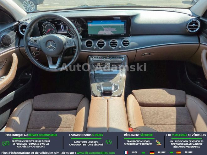 Mercedes Classe E 200 CDI BVA Noir M�tallique de 2017