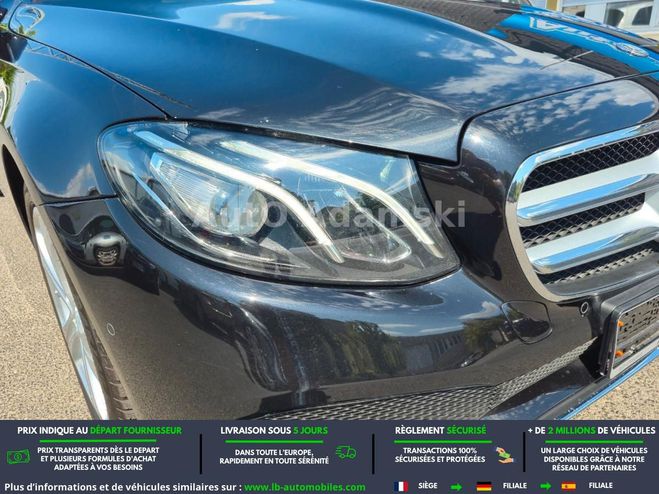 Mercedes Classe E 200 CDI BVA Noir M�tallique de 2017