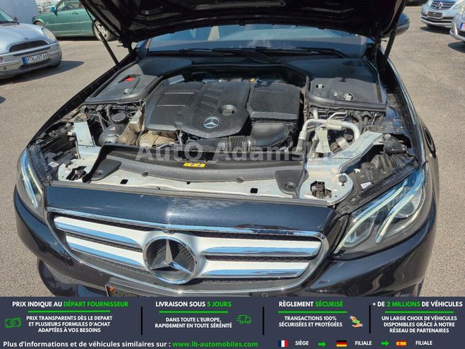 Mercedes Classe E 200 CDI BVA Noir M�tallique de 2017