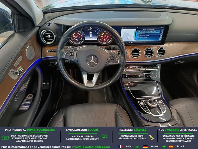 Mercedes Classe E 200 CDI BVA Bleu M�tallique de 2017