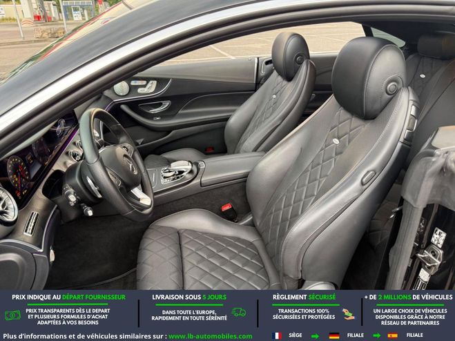 Mercedes Classe E 400 4MATIC BVA Noir M�tallique de 2018