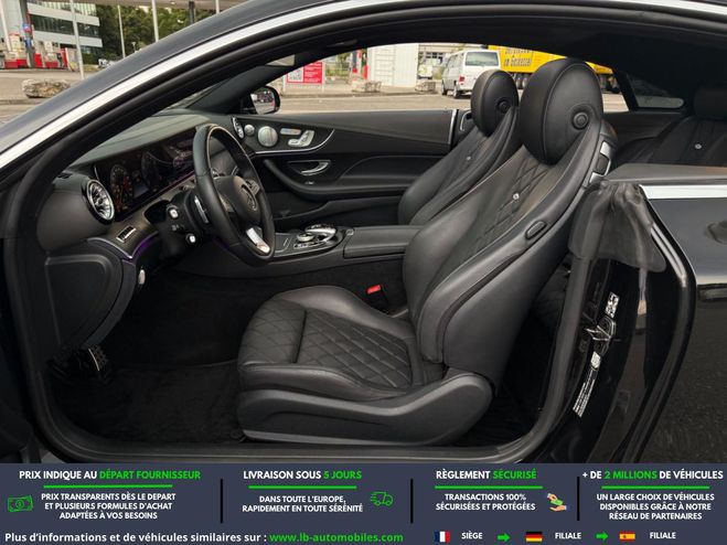 Mercedes Classe E 400 4MATIC BVA Noir M�tallique de 2018