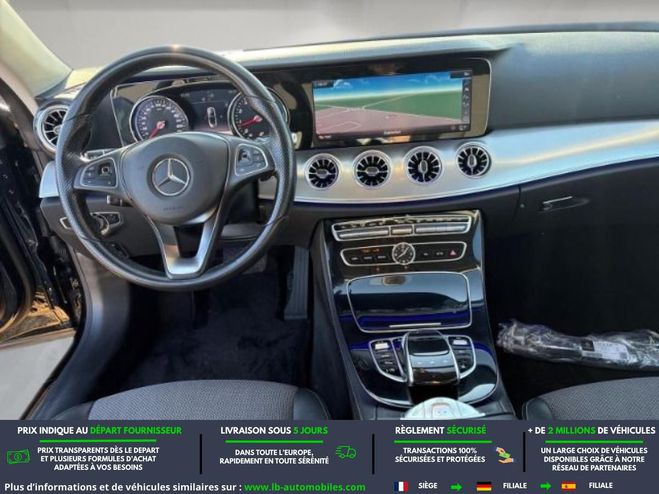 Mercedes Classe E 400 4MATIC BVA Noir de 2018
